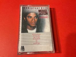 Michael Jackson 18 Greatest Hits Cassette Album