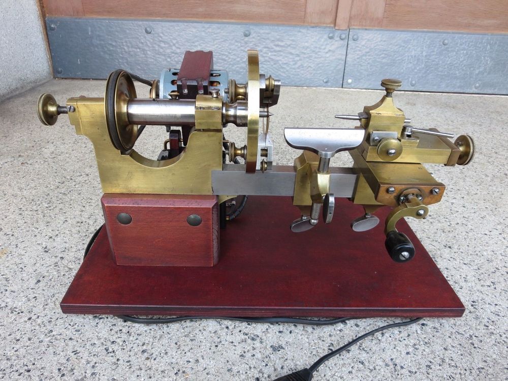Tour D'horloger Vintage 6 Mm - Pour La Réparation De Montres Et Petits Travaux De Précision