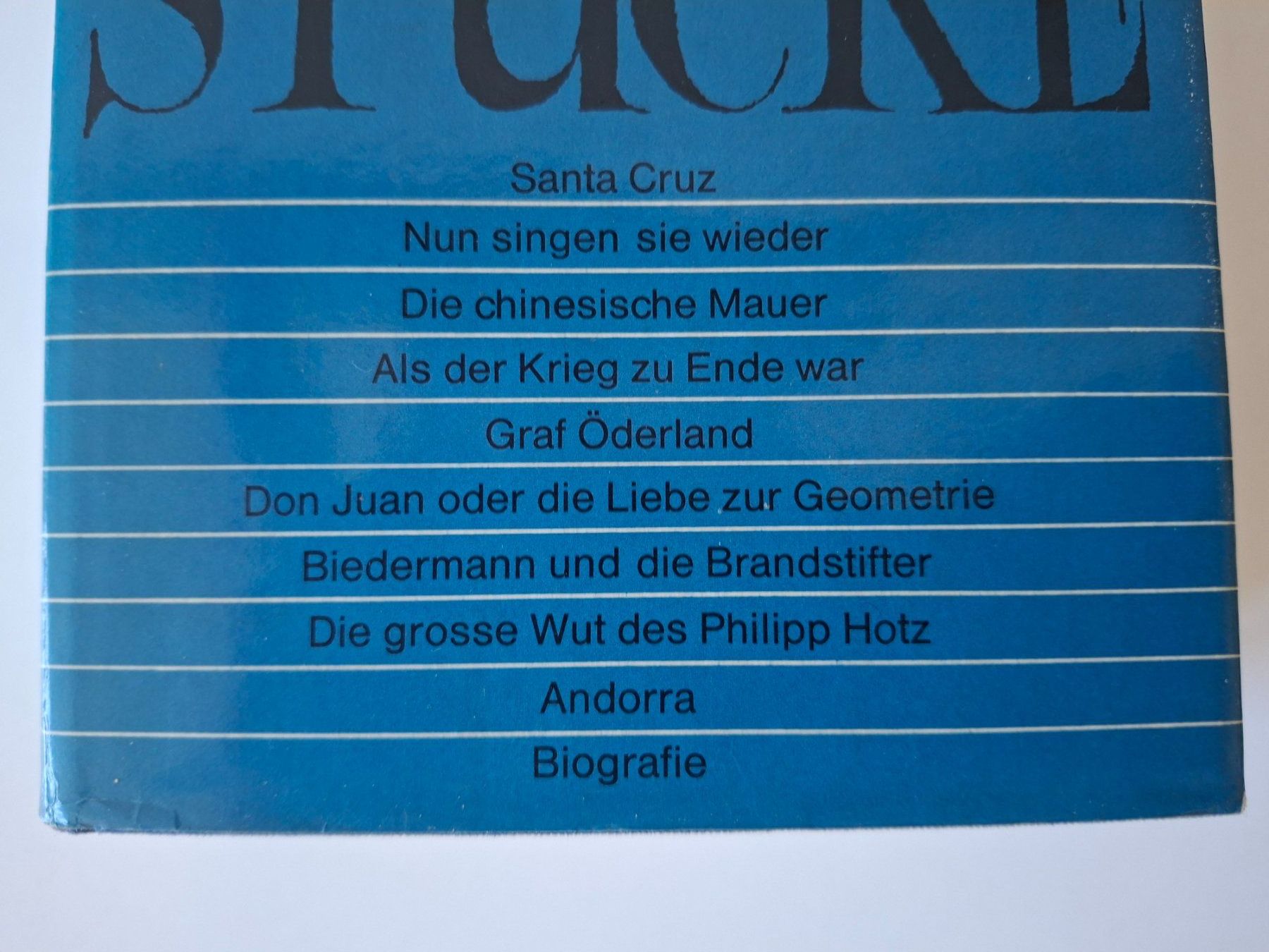 Bücher: Max Frisch  "Gesammelte Stücke" – Gebraucht aus Zürich von Daniel517 2