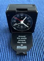 «Around the world, around the clock» orig.Wecker m.SVB Logo
