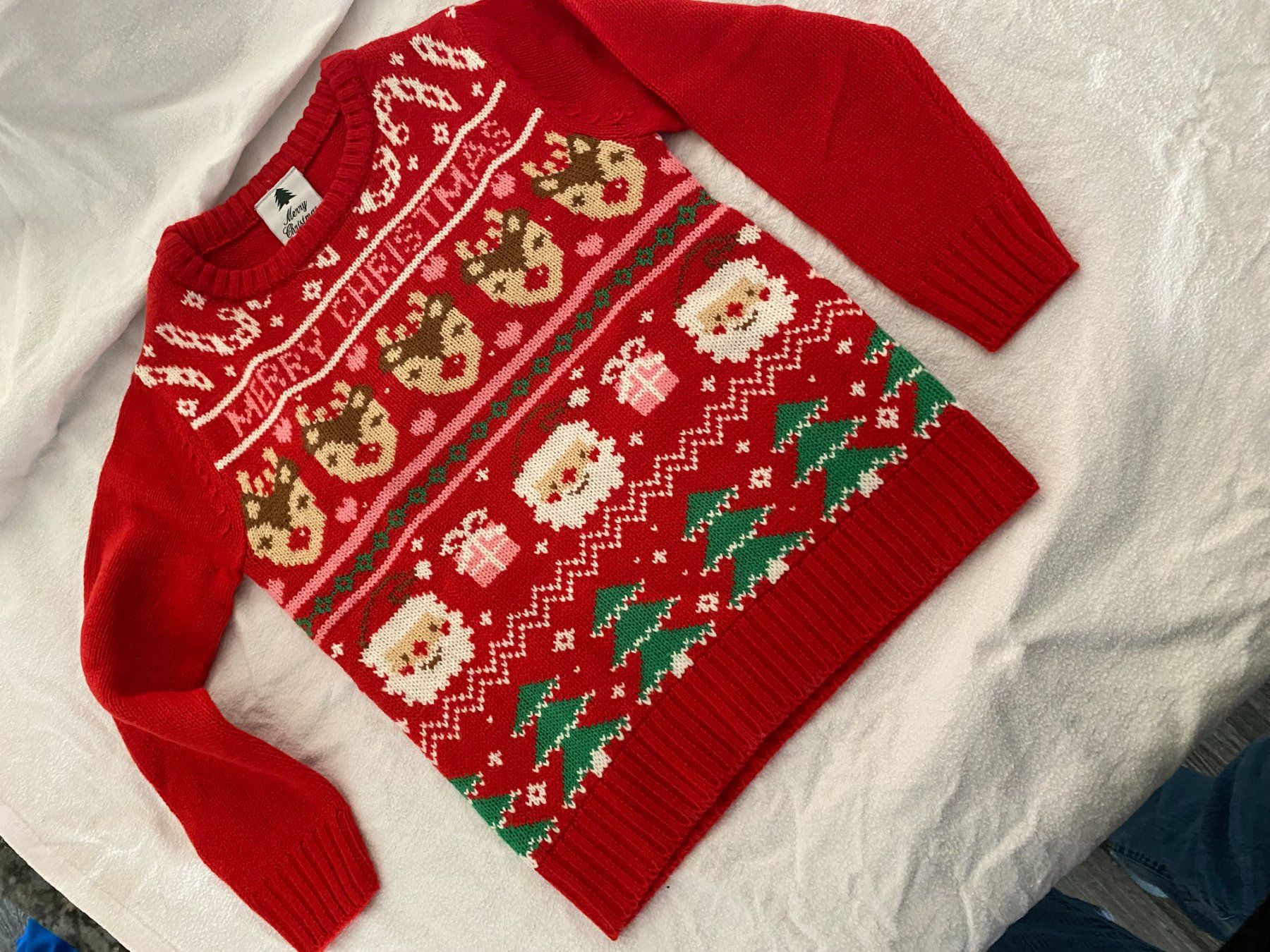 Maglioni & Felpe: Merry Christmas Pulli Grösse 98/104 – Usato da Allenwinden venduto da Obalu