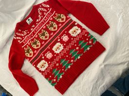 Merry Christmas Pulli Grösse 98/104