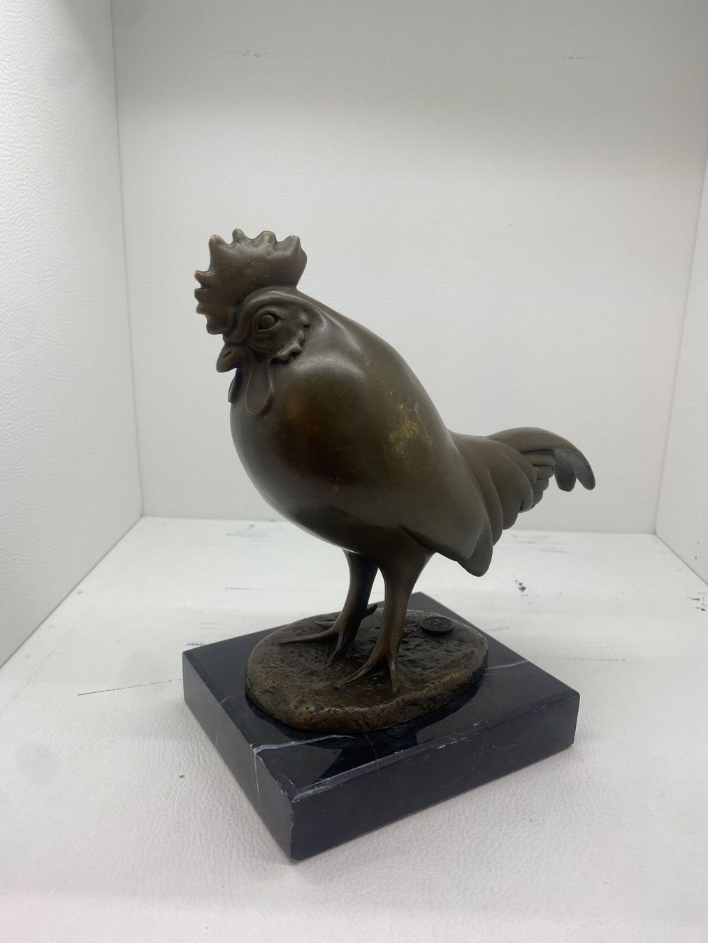 Sculture & Statue: Bronze de Coq Pom Pom – Usato da Bellevue venduto da bordeaux075cl 4