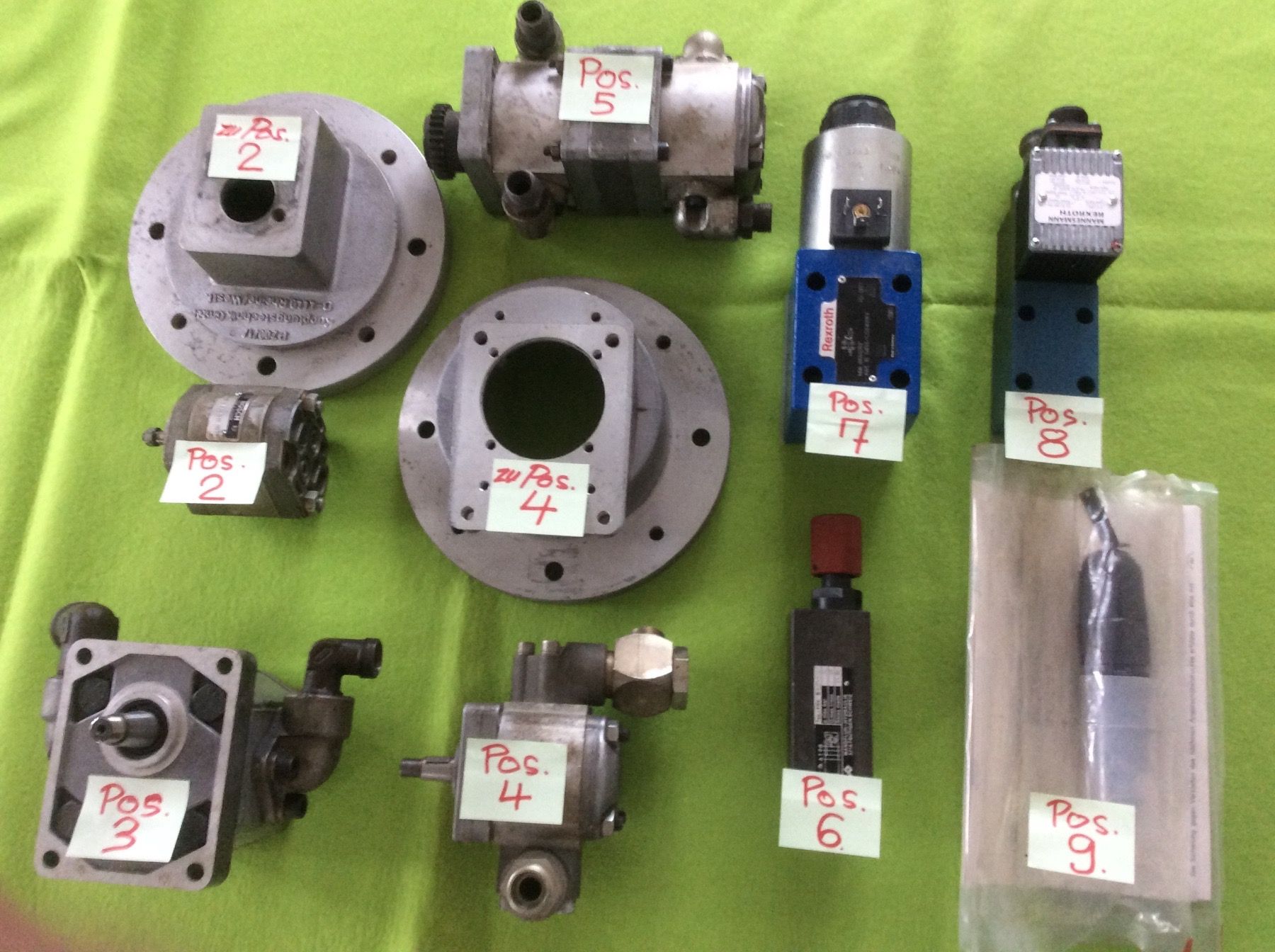 Metall- & Schlosserei Sonstiges: Diverse Hydraulik-Komponenten – Gebraucht aus Lyss von  1