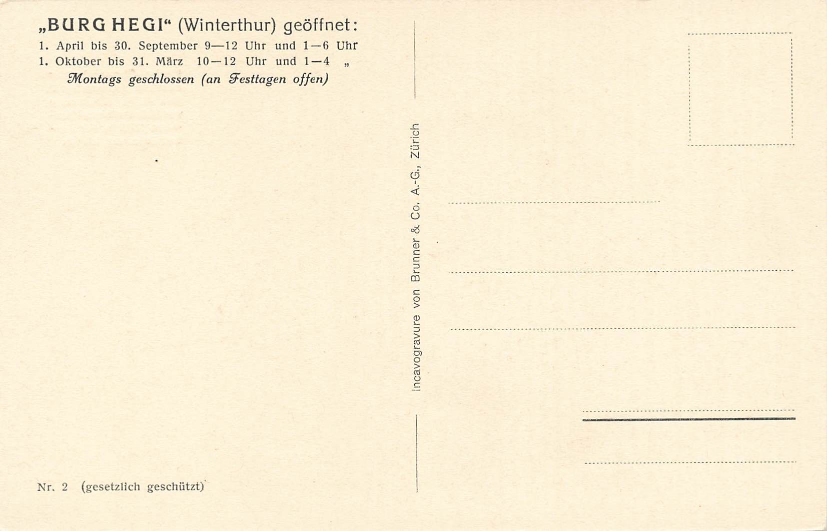 Cartoline postali: Winterthur – Usato da Biasca venduto da Blenio71 1