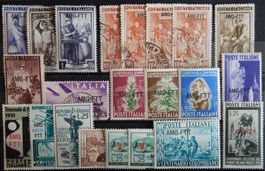 Triest Italien Lot mit alten Werten I