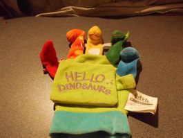 Buch mit Fingerfiguren, Hello Dinosaurs