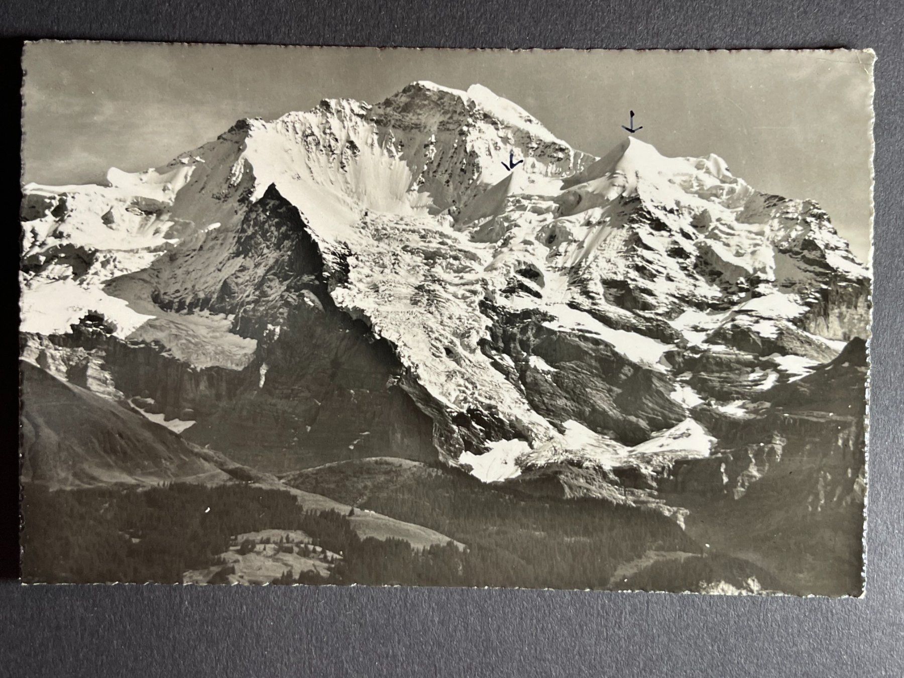 Ansichtskarten: Jungfrau - Stempel Grindelwald !!! – Gebraucht aus Steg VS von danwer74