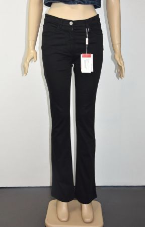 Versace Damen Hose/strech/Bootcut/schwarz/Lp:298/Gr.26/Neu
