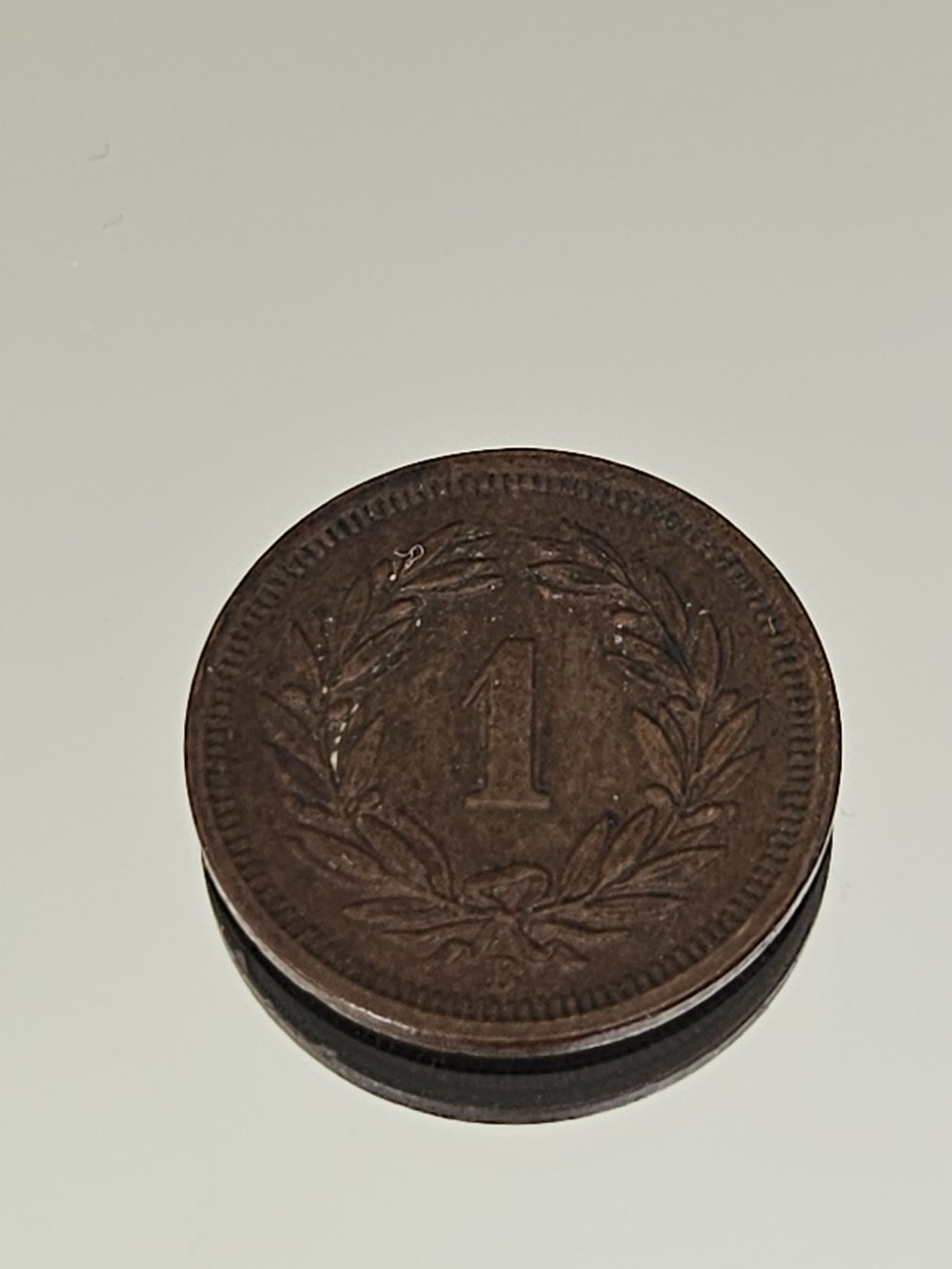 Tutti le monete: 1 Rappen 1872 – Usato da Pfäffikon ZH venduto da Melibol 1