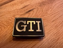VW Golf GTI Emblem