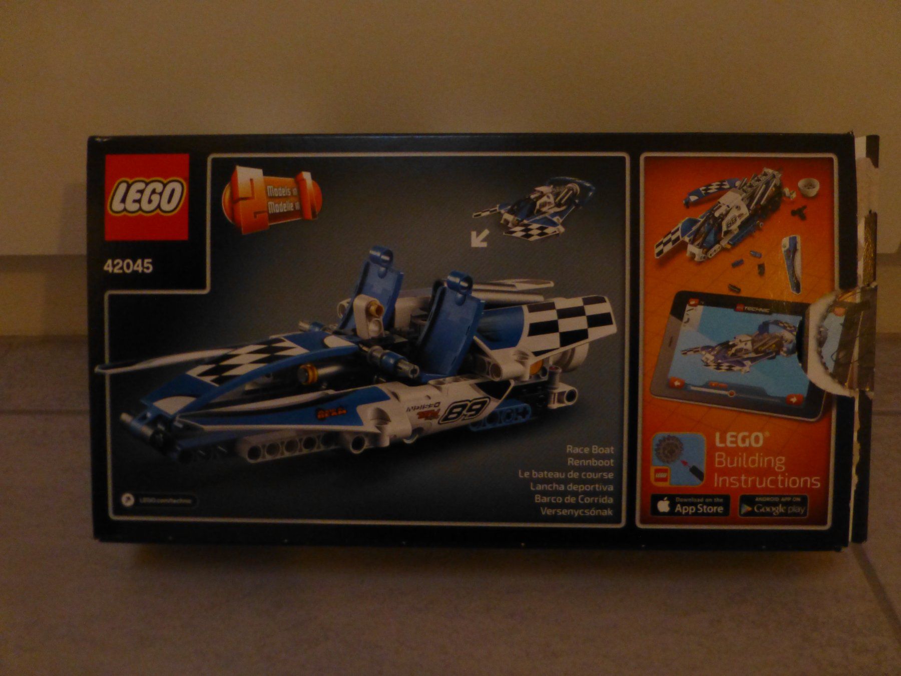 Technics Baukästen: LEGO Technic Hydroplane Racer 42045 – Gebraucht aus Grenchen von Bobatsch 1