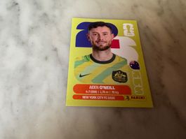 Panini Fifa Fussball WM 2026 Sticker Aiden O'Neill AUS 14