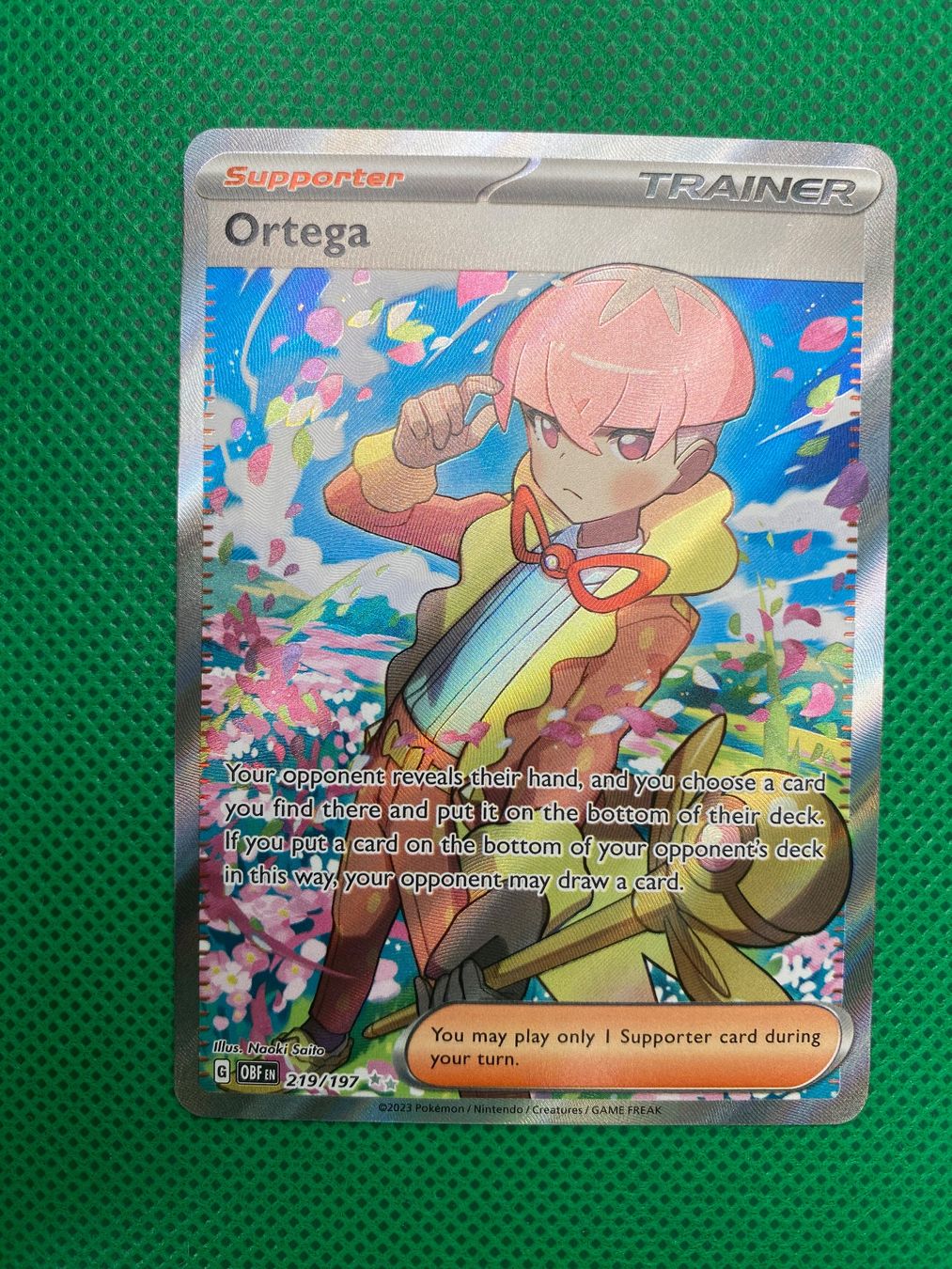 Pokémon Carte collezionabili: Otis (OBF 219) – Usato da Wermatswil venduto da finest112
