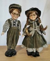 Antike Porzellanpuppen, Pärchen, ca. 40 cm, Sammlerpuppen