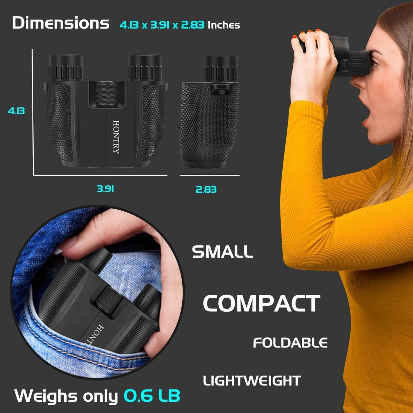 Binocoli: Kompakt Fernglas 10x25 – Nuovo e nell'imballaggio originale da Nuglar venduto da SaleRitter 4
