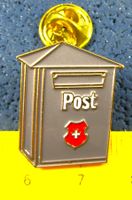 PTT SCHWEIZ PIN BRIEFKASTEN ANTIK OLDI VINTAGE GEPRÄGT