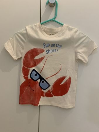 T-Shirt Krebs-Motiv, Gr. 110