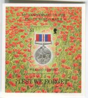 Block "Orden". Falklandinseln.