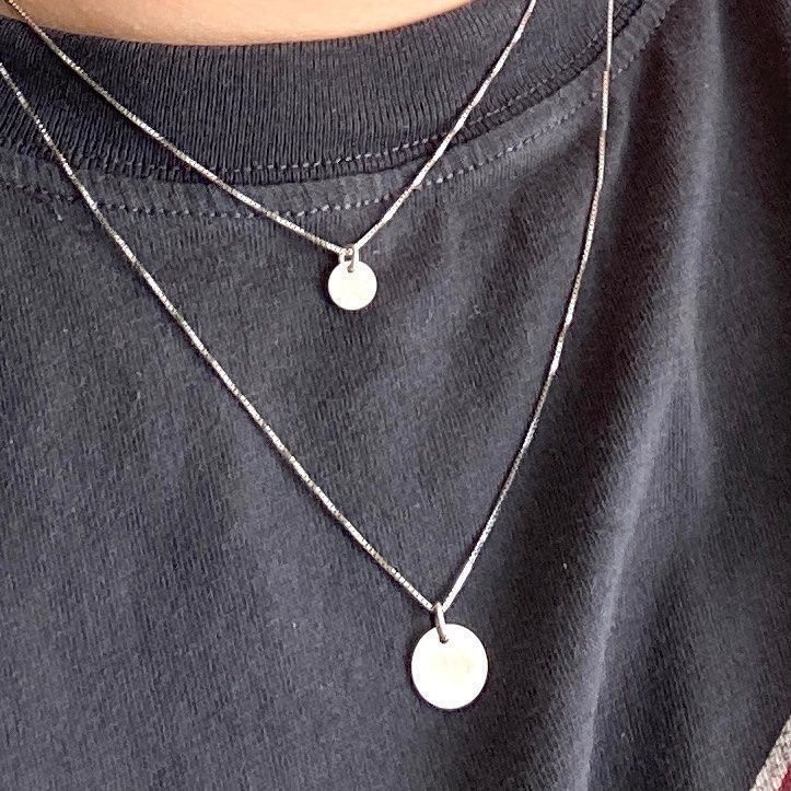 Collier Kette Anker Rund 1,9mm Silber 36cm