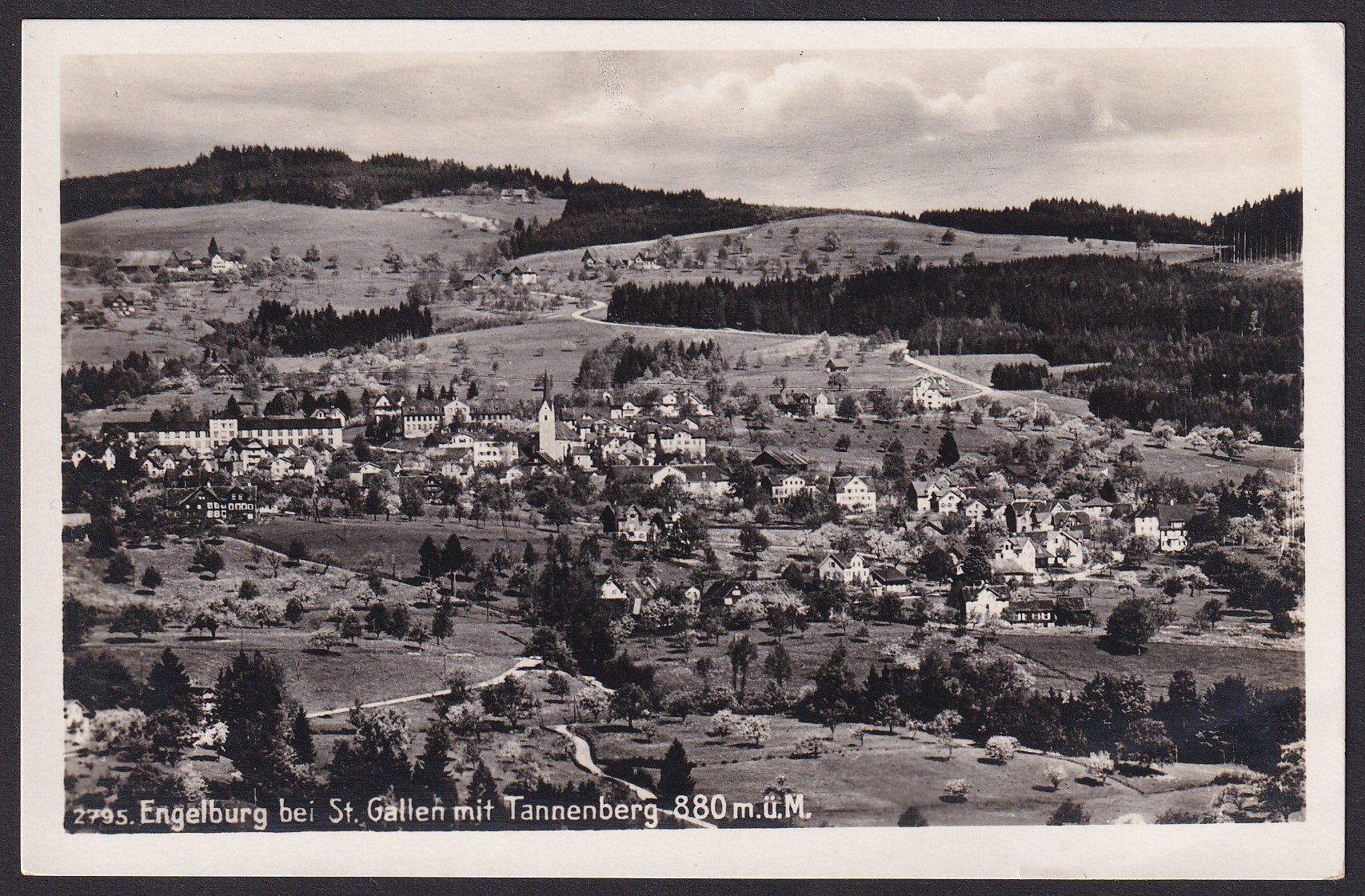 Cartoline postali: Engelburg Gesamtansicht Feldpoststempel – Usato da Olten venduto da clotaldi