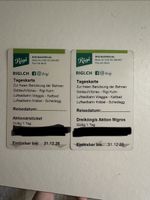  2 Rigi Tageskarten Hin-und Retour