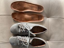 Ganter Schnürschuhe beige auch für lose EinlagenGr.7/G Leder