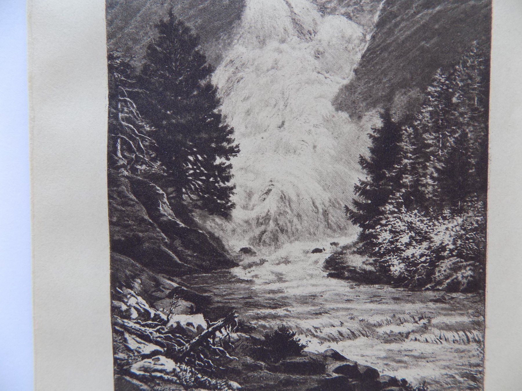Gravures: Pischottafall Albula Route – D'occasion à Risch par Rischli15 3