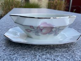 Limoges Porzellan Sauciere selten! unique