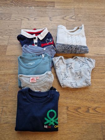 Kleiderset JungenGr. 68 Benetton etc.