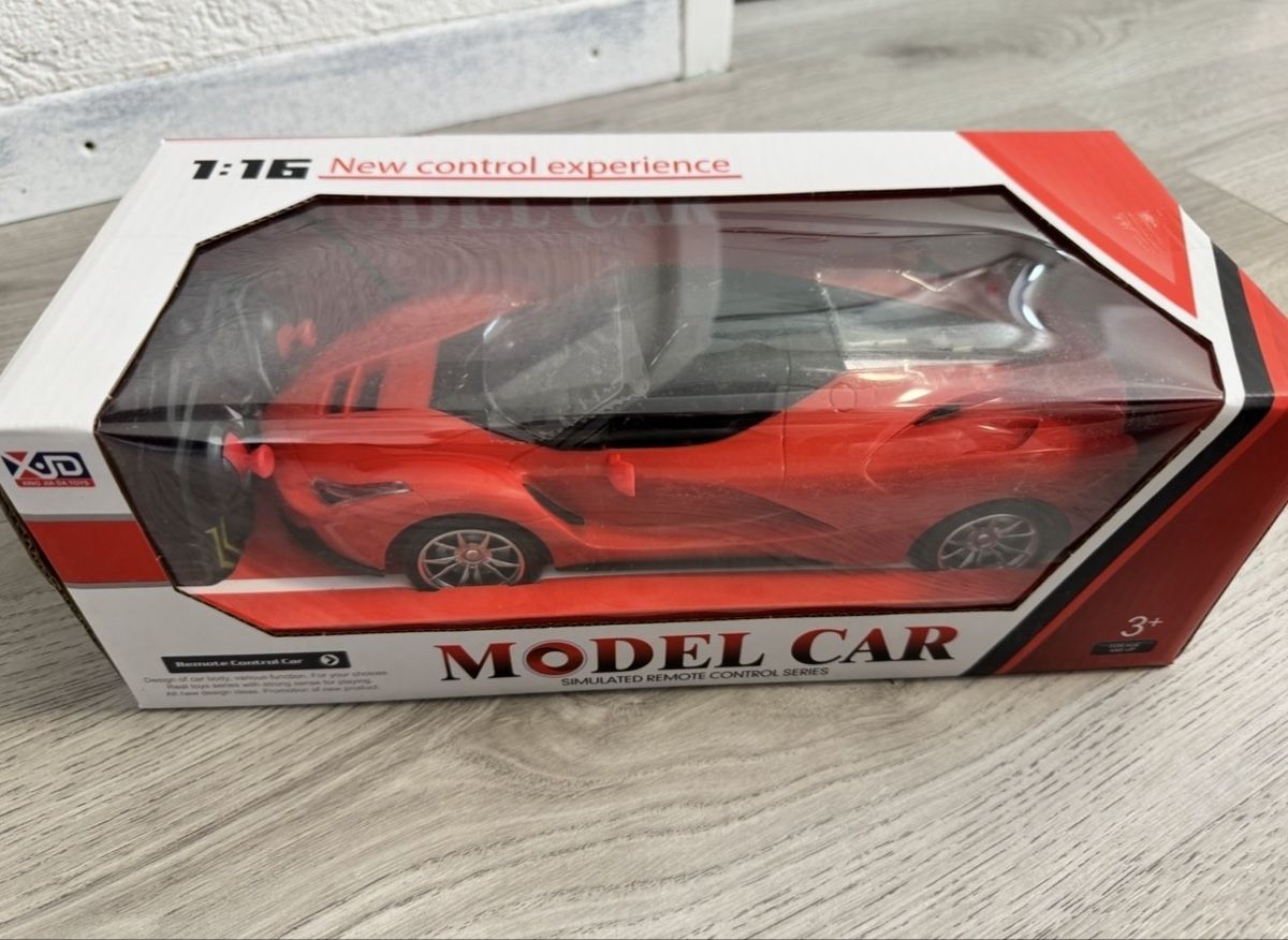 Giocattoli: Modellauto ferngesteuert rot 1:16 neu – Nuovo e nell'imballaggio originale da Flamatt venduto da Vm_t 1