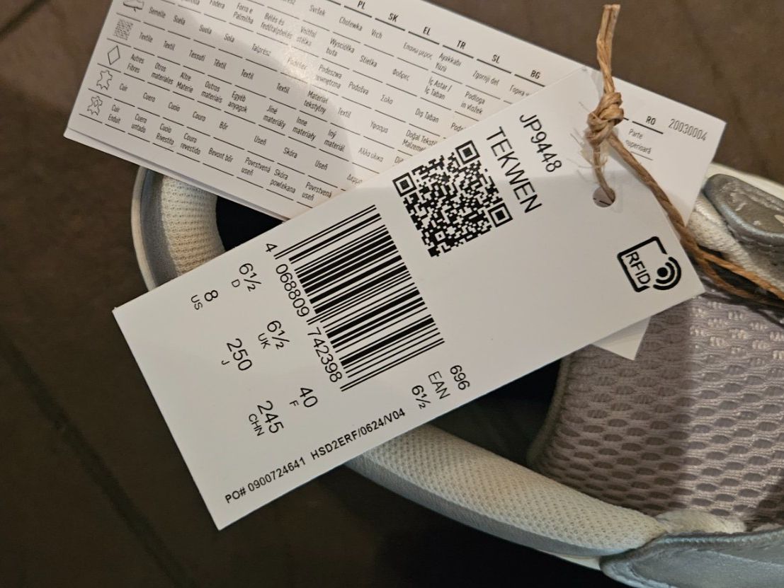 Adidas Scarpe da uomo: Adidas Tekwen silber Grösse 40 NEU – Nuovo e nell'imballaggio originale da zollikon venduto da irissauer 3