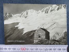 DAMMA-HÜTTE MIT DAMMAGLETSCHER URI AK