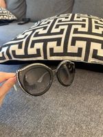 Gucci Sunglasses GG0214S 52O23-145 Black Embellished good co