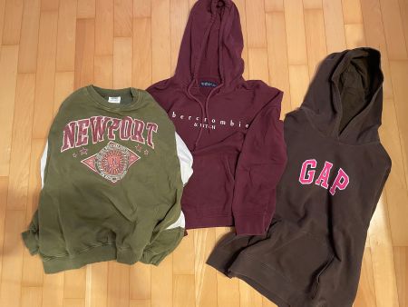 3 Sweatshirts (2 Hoodies) Grösse M/L