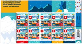 💥Kleinbogen «Olympische Winterspiele Milano Cortina 2026»
