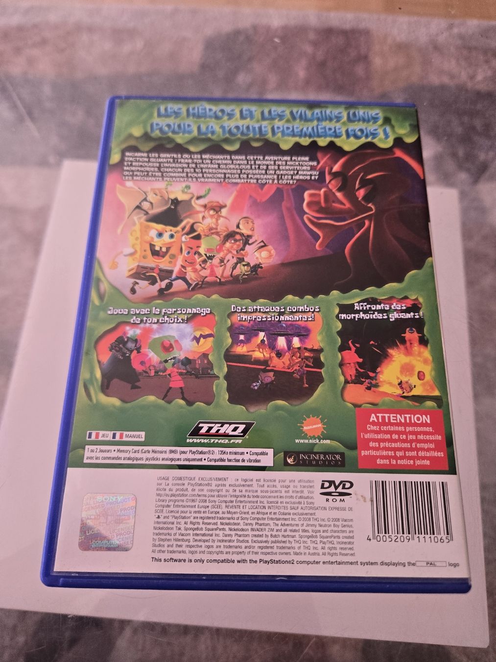 Spiele: Bob L'Éponge L'Ultime Alliance PS2 – Gebraucht aus Bussigny von Kfdlt 1