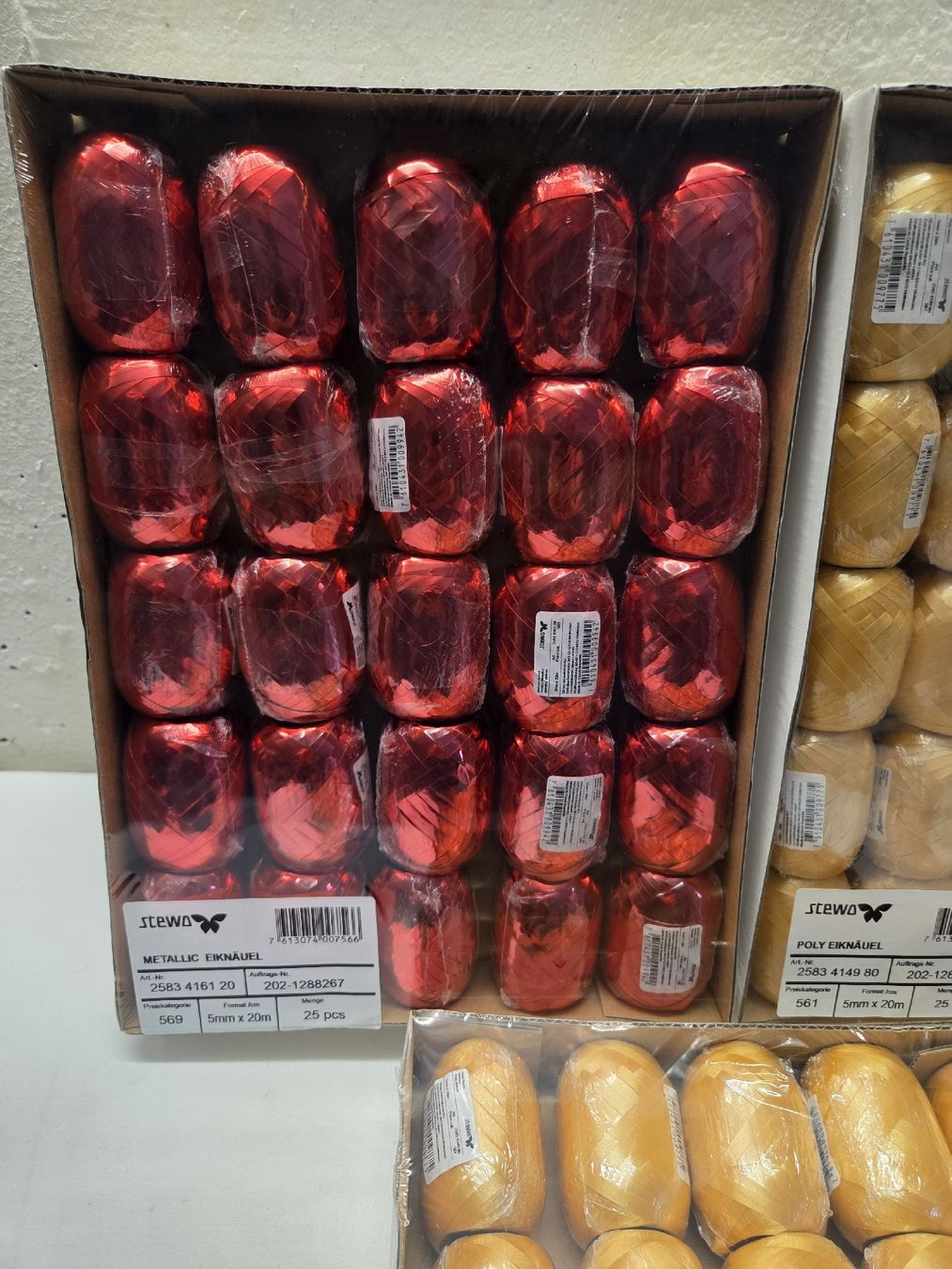 Dekobänder: Stewo Poly Eiknäuel Geschenkband  neu.. – Neu und originalverpackt aus Stans von Ducati16 1
