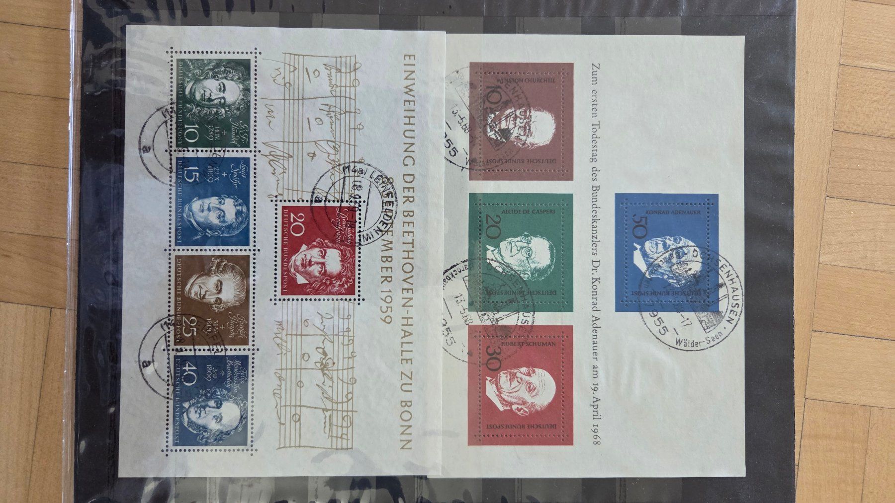 Tous les timbres: 23 Sonderblöcke Bundesrepuplik Deutschland – D'occasion à Muri b. Bern par Nydegg3 8