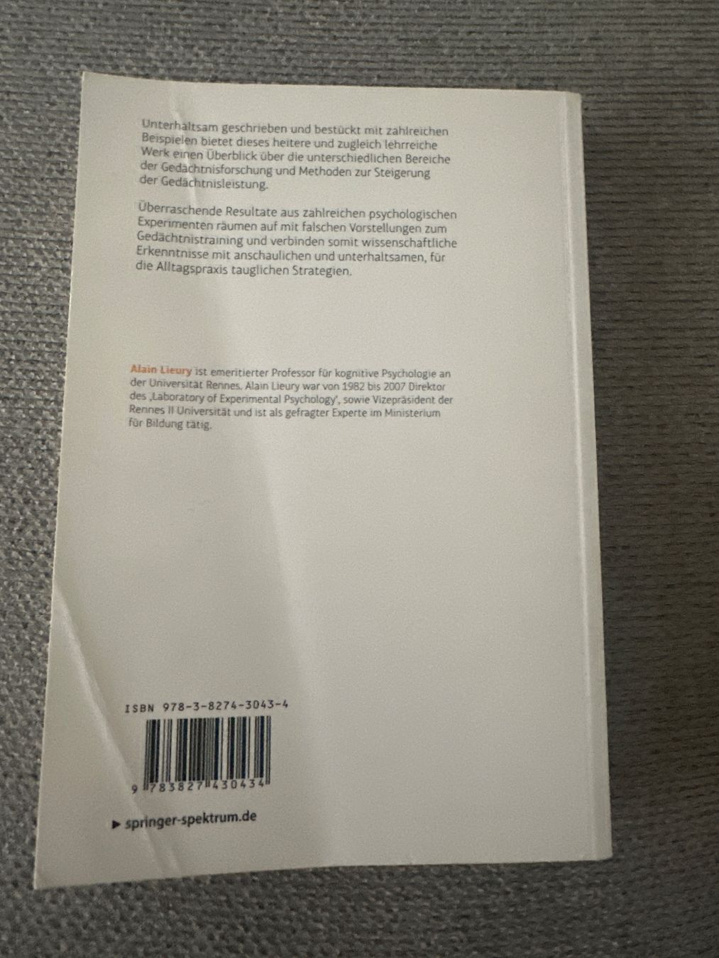 Libri: Ein Gedächtnis wie ein Elefant? – Usato da Schwarzenburg venduto da mezulienka 2