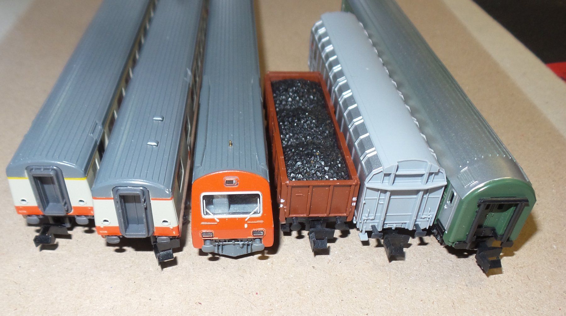 Trix Modelleisenbahnen: Lot 6 wagons divers Trix Minitrix N – Gebraucht aus Bulle von Rockandtoys 4