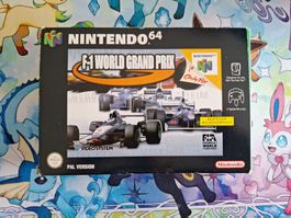 F1 World Grand Prix + Anleitung + OVP - N64