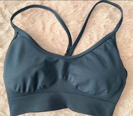 Gymshark Sweat Seamless Sports Bra S Green Neu