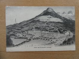 Antike AK " Hotel und Kuranstalt Gurnigel, gelaufen
