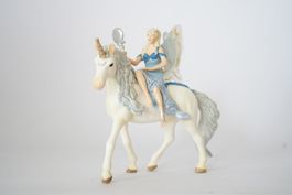 Schleichfigur Fee mit Einhorn