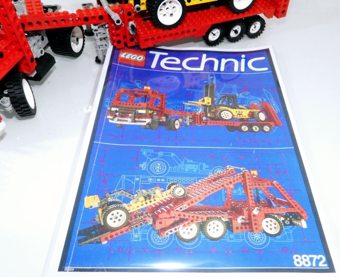 Lego Kit di costruzioni: LEGO TECHNIC 8872 TIEFLADER MIT HUBSTAPPLER – Usato da Turbenthal venduto da Ddanuh 2
