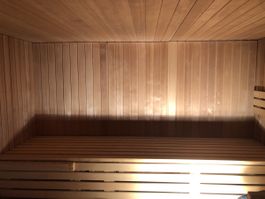 Sauna (zerlegt in Elemente, ohne Ofen)