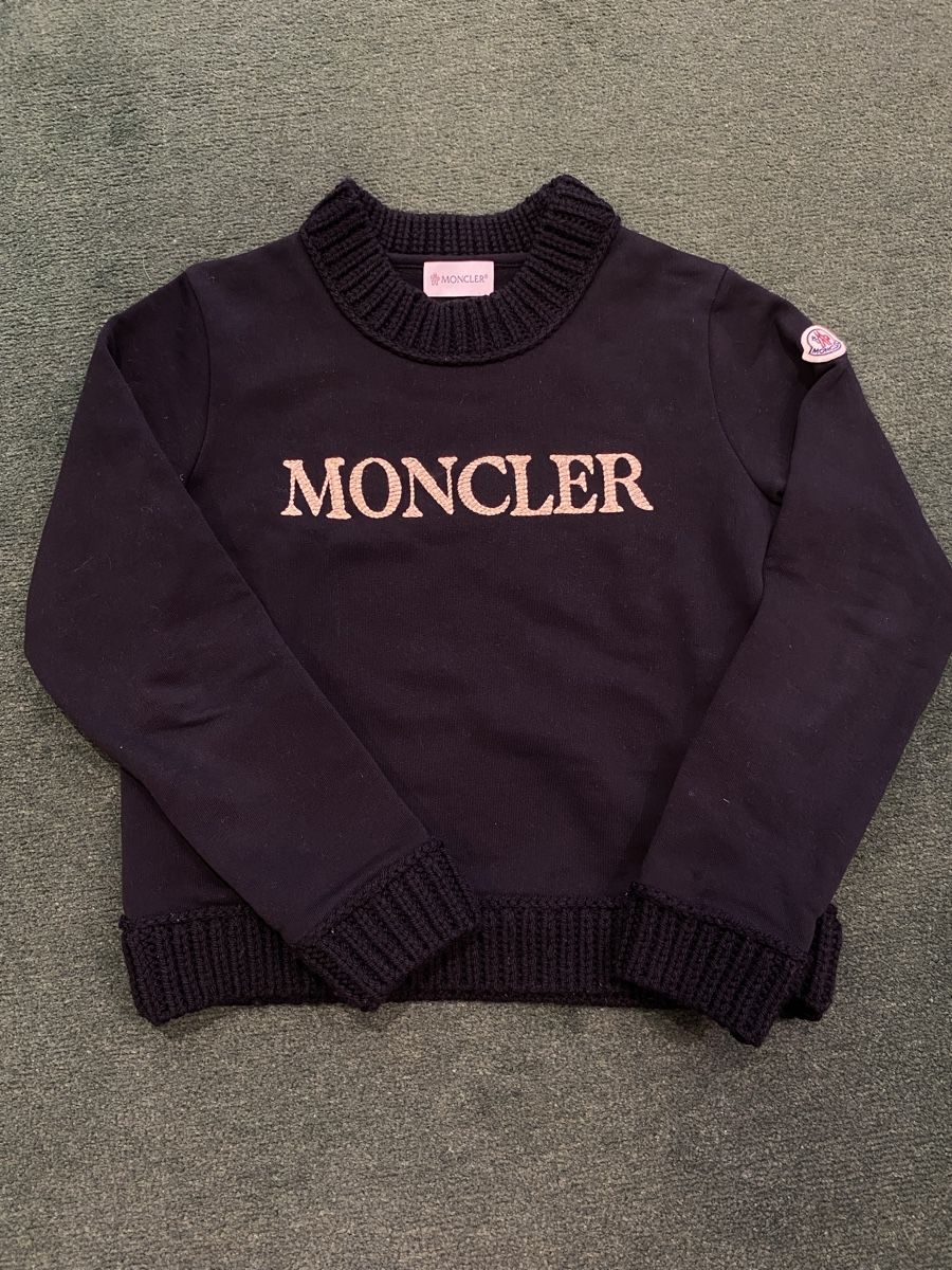 Moncler Maglioni & Felpe: Pull Moncler noir 10 ans – Usato da Lens venduto da Missminibulles
