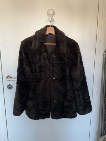 Vintage Kunstfelljacke