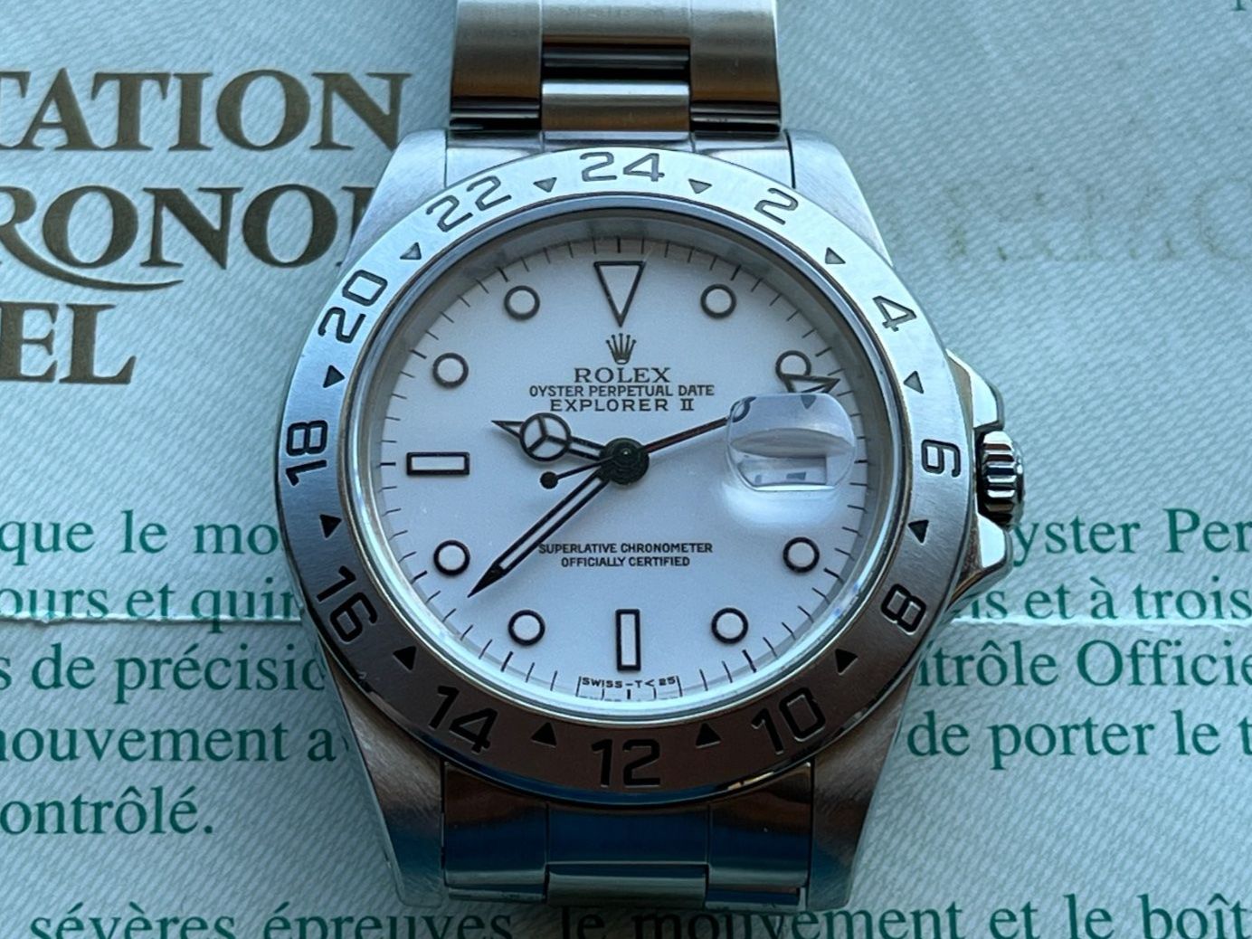 Rolex Montres: ROLEX EXPLORER II 16570 POLAR 1995 – D'occasion à Beinwil am See par watchfever 1